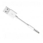 Кабель USB - Jack3.5 для зарядки ,10см, 3пин -, 4пин +