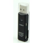 Card Reader USB 2.0 31642-BK для SDXC (SDHC, SD), microSDXC. Black