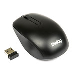 Мышь MROP-06U Black Dialog Pointer USB, черная (питание 2хААА)