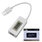 USB Detector KCX-017 (USB вольт- ,ампер- метр. +capacity DC 4-30V, до 3A)