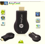 ТВ-приставка Wi-fi Anycast (Miracast, Airplay) питание USB