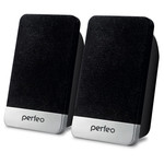 Акустические колонки Perfio Monitor 2.0 3W black USB