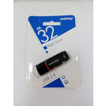 Флешка USB 2.0 32GB Smartbuy Crown Чёрная