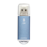 Флешка USB 2.0 8GB SmartBuy V-Cut Синяя