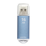 Флешка USB 2.0 16GB SmartBuy V-Cut Синяя