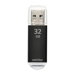 Флешка USB 2.0 32GB Smartbuy V-Cut Чёрная