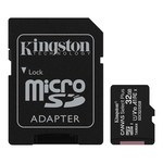 Карта памяти Micro SDHC Kingston 32GB Canvas Select Plus UHS-I U1 A1 с адаптером