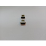 Штекер Lightning iphone магнитный плоский 10.5х5.5мм estar