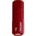 Флешка USB 2.0 8GB SmartBuy Clue Red