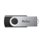 Флешка USB 2.0 16Gb Netac U505 black/silver