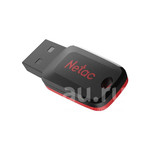 Флешка USB 2.0 32Gb Netac U197 black/red