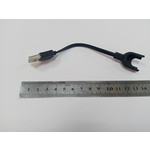 Зарядка кабель USB для Mi Band 2 плоский провод 8см