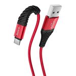Кабель Hoco X38 USB Type A - USB Type C 1м красный