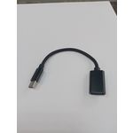 Кабель OTG USB Type C - USB 2.0 мама (M) 0,1m нейлоновый