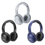 Гарнитура Bluetooth Hoco W33 bt 5, jack 3,5, Type-C, Blue