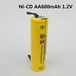 Аккумулятор Ni-Cd AA 600mAh 1.2v с ножками