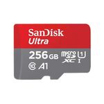 Карта памяти microSDXC SanDisk Ultra 256Gb cl10 UHS1 A1 +адаптер