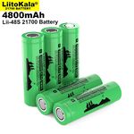 Аккумулятор 21700 Liitokala Lii-48S 4800mAh 18Wh