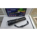 Фонарь Live Power K06 5 режимов, 18650 (возможна установка 26650 или 3хААА) zoom Type-C